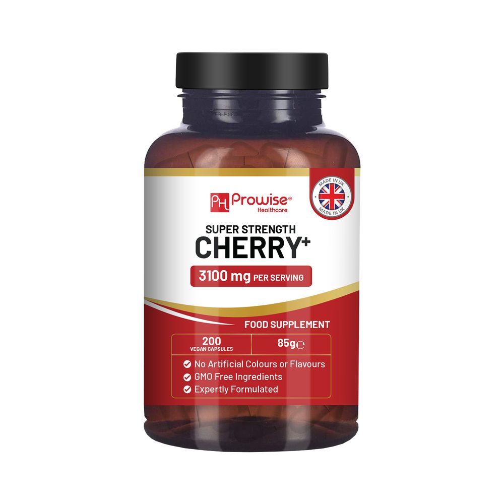 Cherry+ 3100mg I 200 Vegan Capsules Super Strength Formula