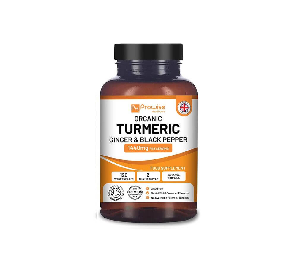 Prowise Turmeric Curcumin 1440mg with Black Pepper &amp; Ginger
